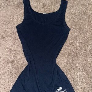 Navy blue royal highnies tank
